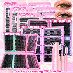 Cluster Lash Extension Kit
