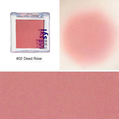 Monochromatic Blush Powder for Natural Makeup Radiance