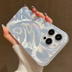 Colorful Laser Silicone Soft Phone Case