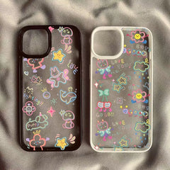 Mini Cute Colorful Cartoon Pattern Cover Phone Case