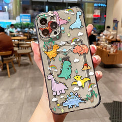 Cute Dinosaur Silicone Phone Case