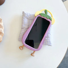 Funny Vegetable Eggplant Phone Case