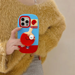 Kawaii 3D Cartoon Badminton Racket Phone Case
