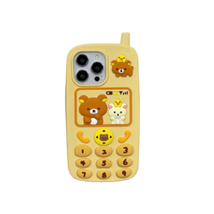 Funny Cartoon Rilakkuma Bear Phone Case