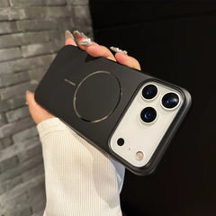 Ultra Thin Metallic Paint Magnetic Case For iPhone