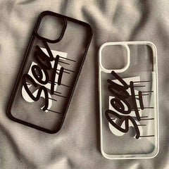 Trendy Brand Creative Transparent Phone Case