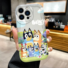 Cartoon Dog Soft White Phone Case For iPhone