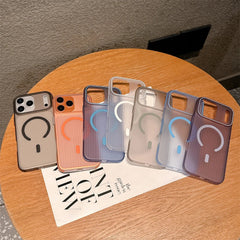 Matte Corrugated For Magsafe Magnetic Wireless Charging Case For iPhone