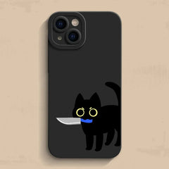 Creative Funny Cat Phone Case