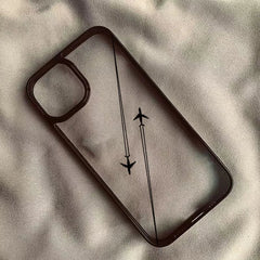 Travel-nspired Airplane Route Desian Phone Case