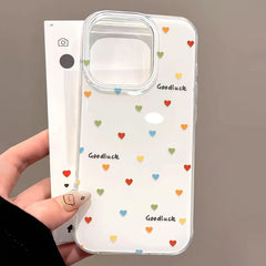 Ins Style Line Fruit Silicone Phone Case For iPhone