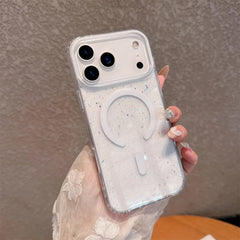 Jelly Glitter For Magsafe Wireless Charging Case For iPhone