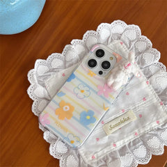 Korean Ins Cute Flower Phone Case For iPhone