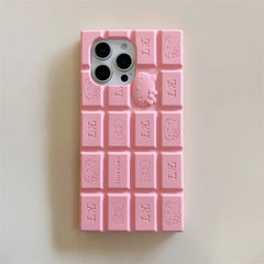3D Cartoon Chocolate Hello Kitty Rilakkuma Soft Silicone Phone Case