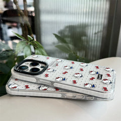 White Cute Mini Red Bow Hello Kitty Phone Case