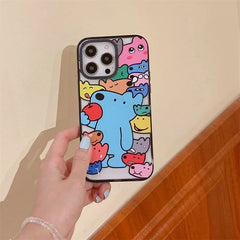 Acrylic Upgrade Border Daisy Phone Case