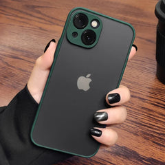 Luxury Shockproof Matte Phone Case