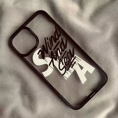 Trendy Brand Creative Transparent Phone Case