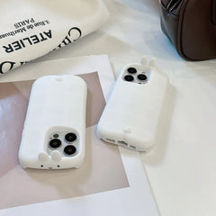Funny 3D Cartoon Sleep Rabbit Phone Case